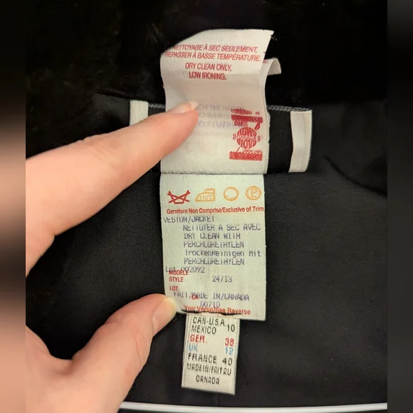 NEED GONE- Vintage Ribkoff Jacket - Picture 9 of 9